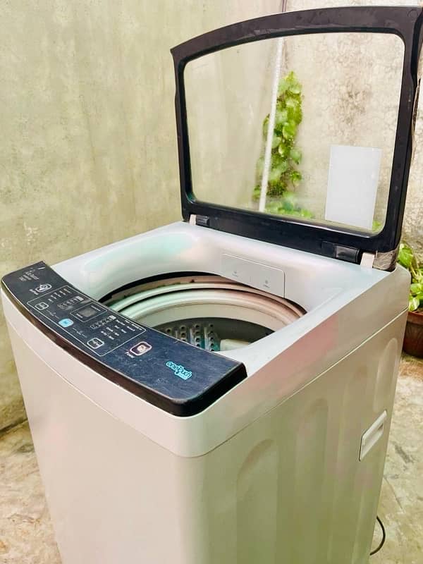 haier fully aitomatic washing machine 1