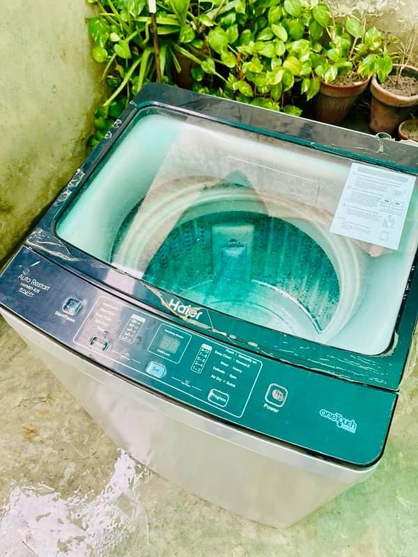 haier fully aitomatic washing machine 2