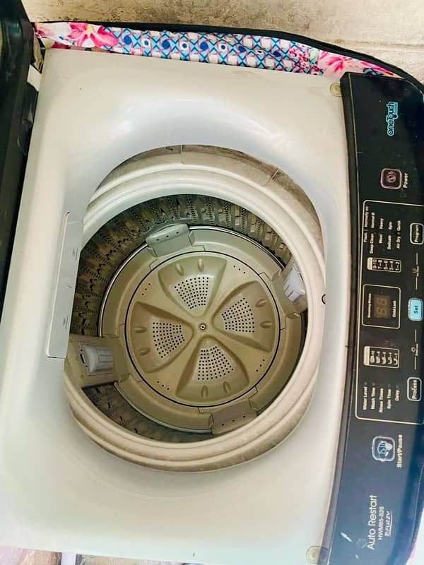 haier fully aitomatic washing machine 4