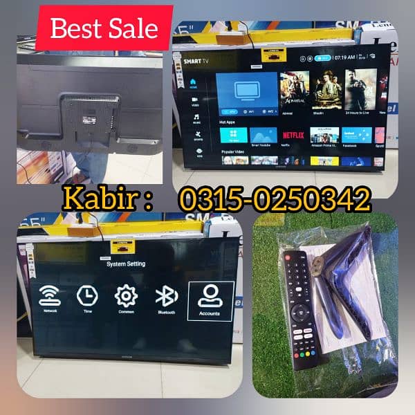 HIGH CLASS DISPLAY 55 INCH SMART ANDROID LED TV 0