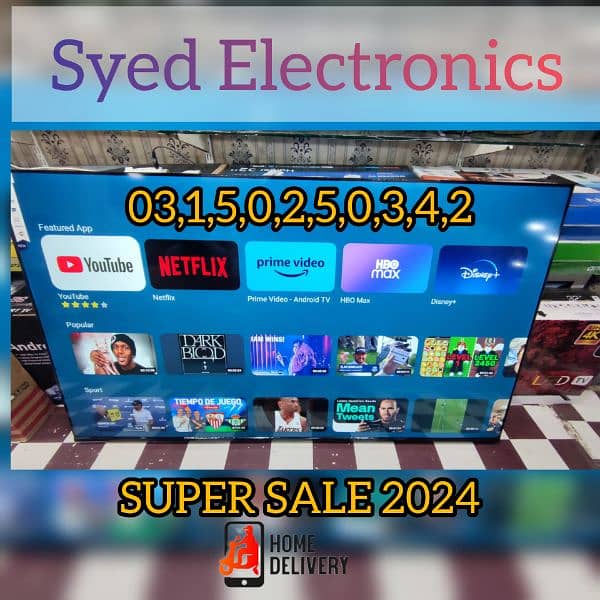 HIGH CLASS DISPLAY 55 INCH SMART ANDROID LED TV 3