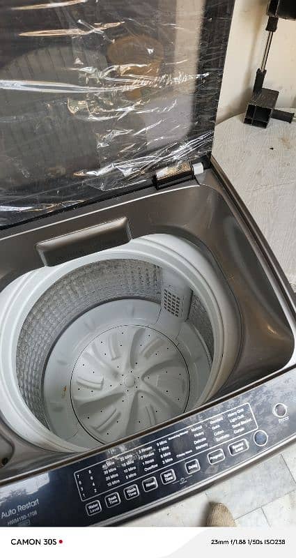 15kg Haier washing machine 3