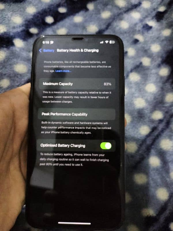 iPhone 11 Pro Max 256GB | 83% BH |Non-PTA |Face ID & TrueTone Ok 1