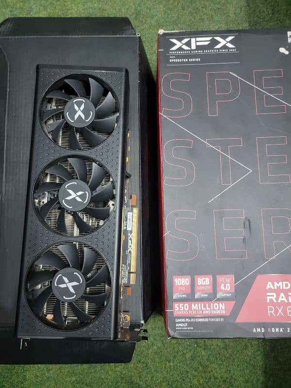 Radeon Rx 6600Xt 8gb card for sale 5