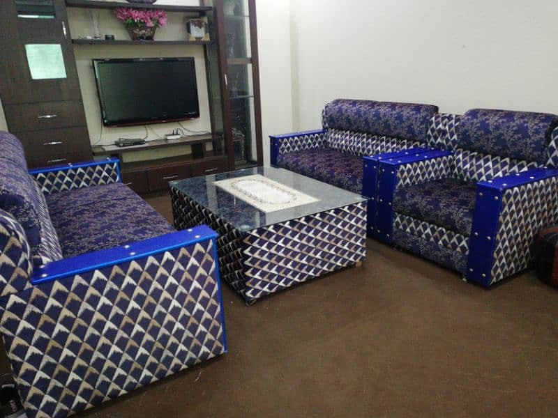 Fiber Material Sofa Set 4