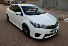 Toyota Corolla Altis 2016 model superwhite