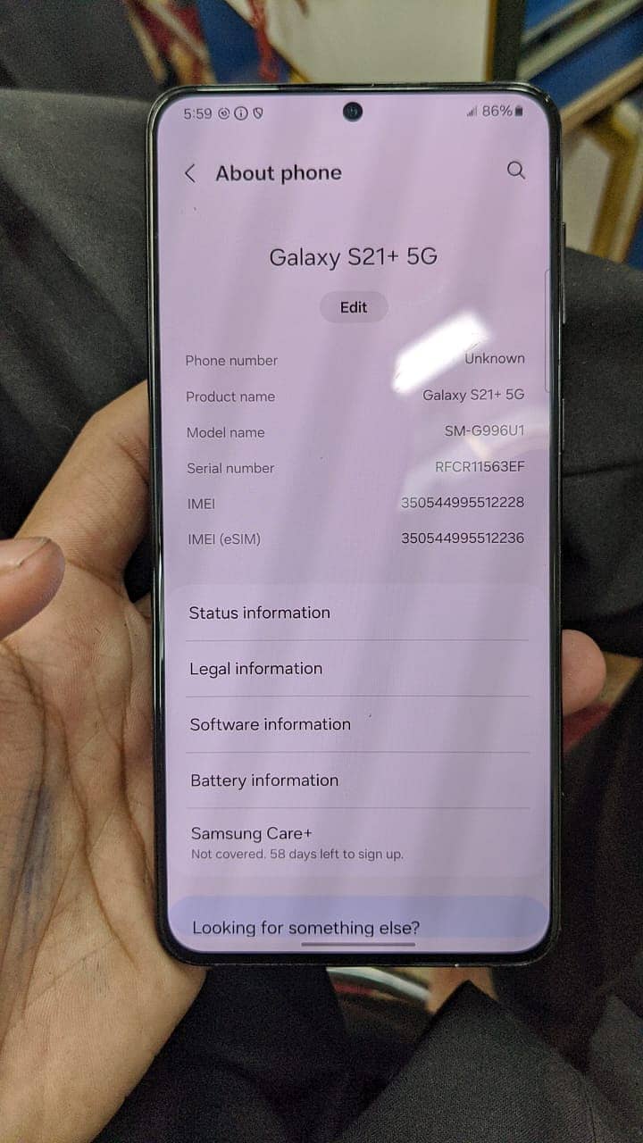 Samsung Mobile S21 Plus Pta Approved 5