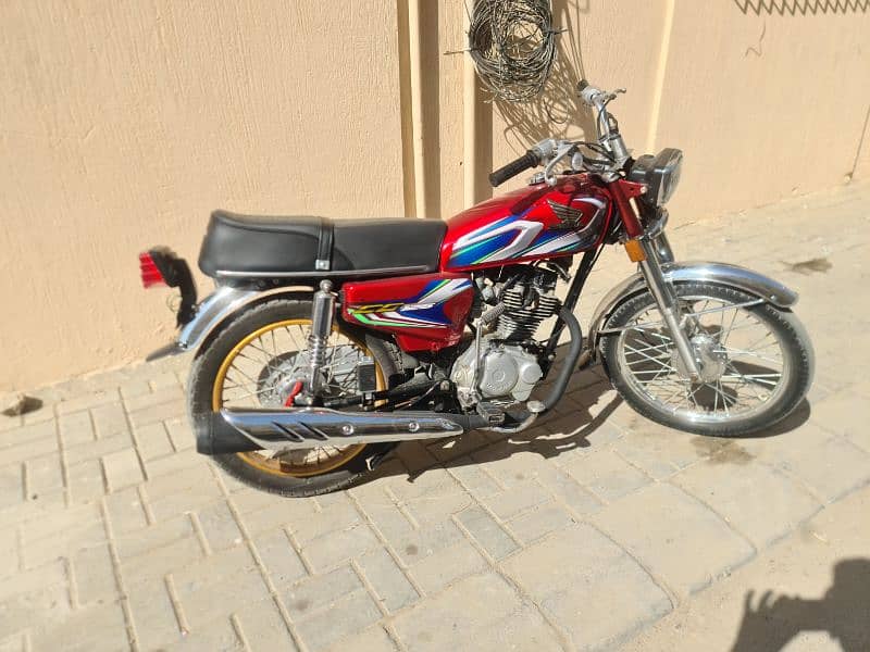 honda 125 2005 totally converted in euro 2 good speed 150+ 1