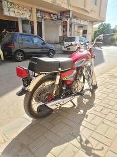 honda 125 2005 totally converted in euro 2 good speed 155+ 6mm