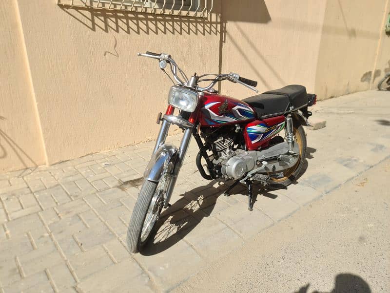 honda 125 2005 totally converted in euro 2 good speed 150+ 5