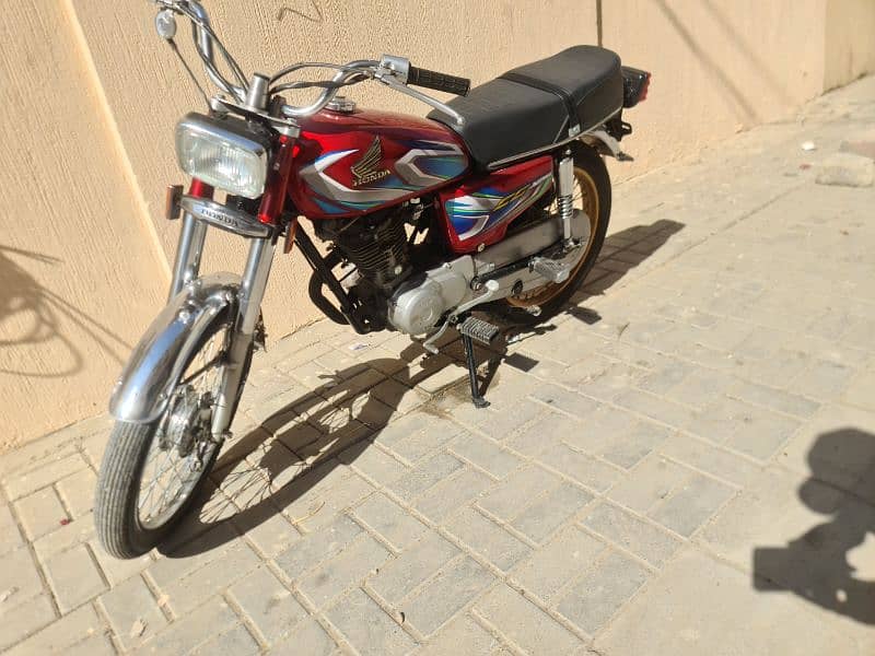 honda 125 2005 totally converted in euro 2 good speed 150+ 7