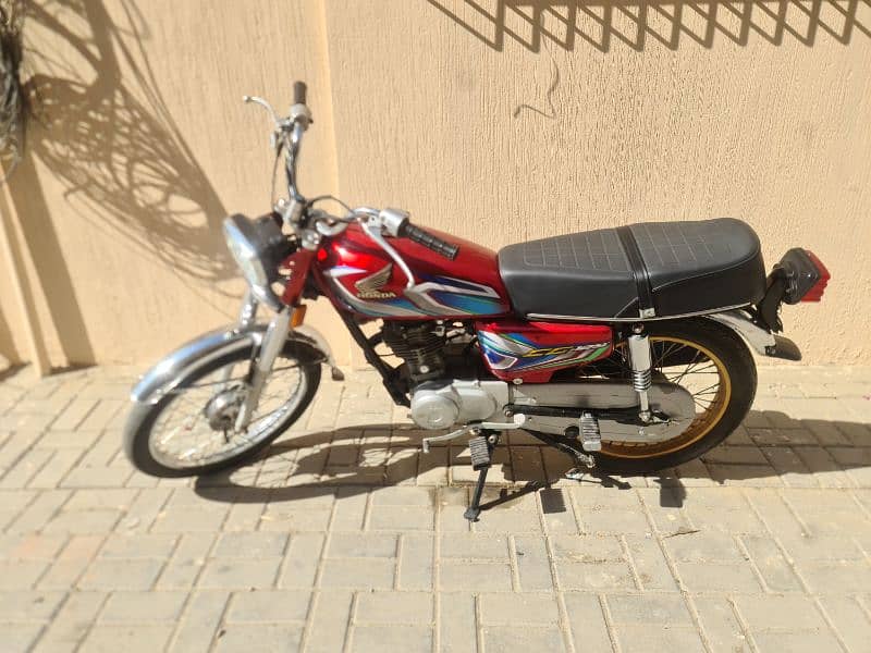 honda 125 2005 totally converted in euro 2 good speed 150+ 11