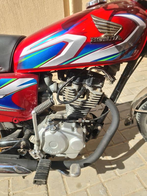 honda 125 2005 totally converted in euro 2 good speed 150+ 12