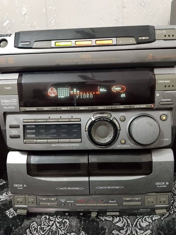 sony v800 sound system working candition 1