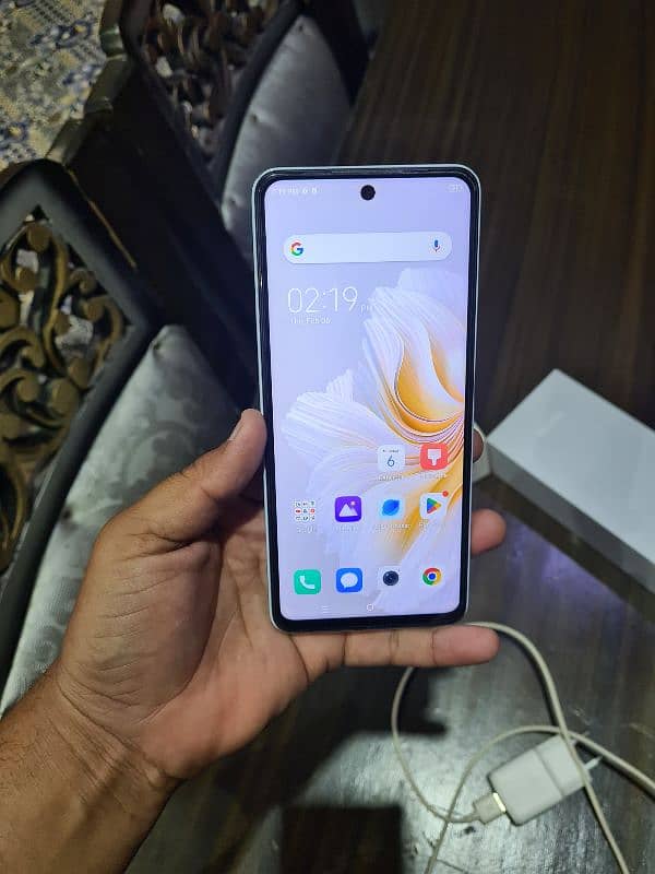 Tecno camon 19neo 6,128not open full box for sell Exchang any Mobile 5