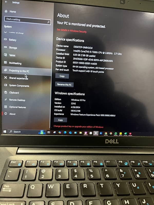 Dell 7490 Touch laptop 4