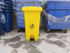 Dustbin 240 liter with center paddle / garbage bin / bin / trashbin