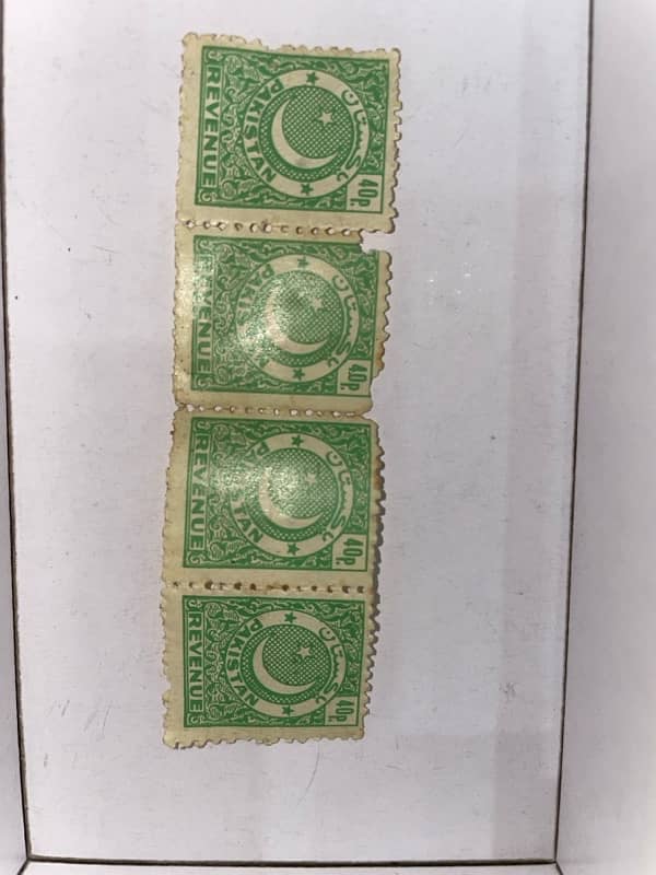 Mint Hinged Pakistani Stamps 0