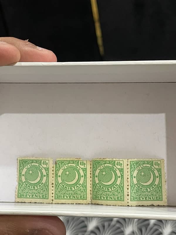 Mint Hinged Pakistani Stamps 1