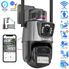 wifi camera Double and Triple lens two way Audio colour view night