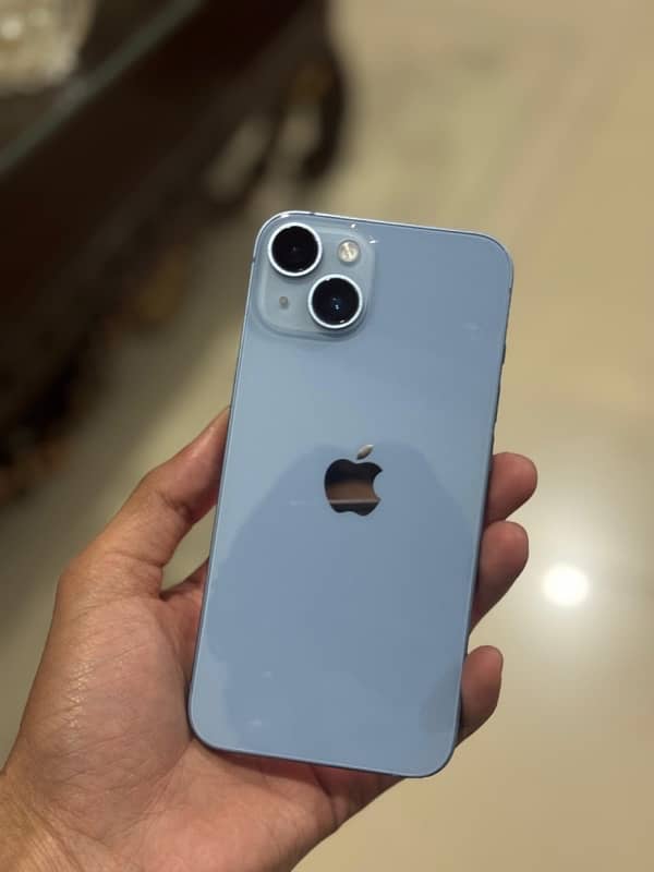 iPhone 14 Blue Colour  Officially Pta Approved 0