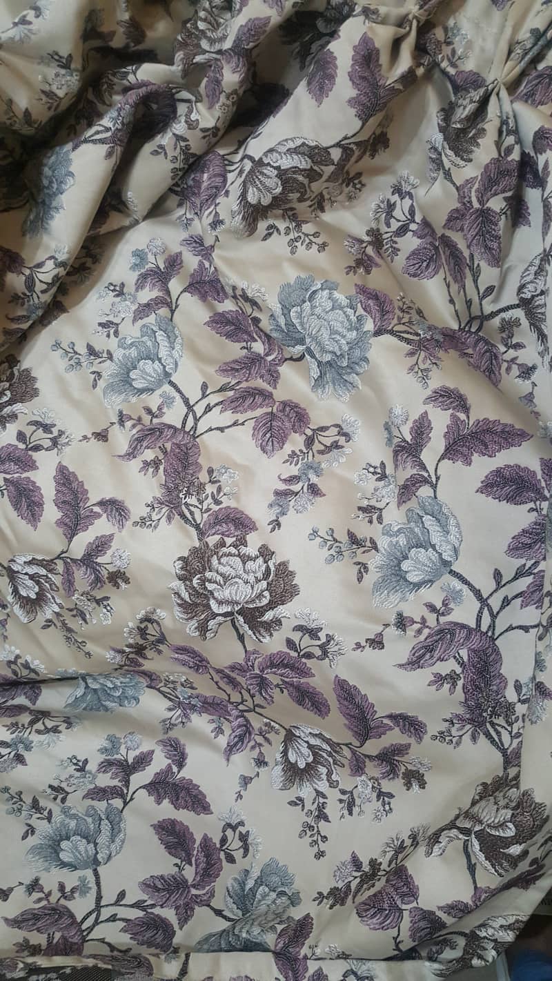 Curtains/Parday Total 4 Used for Only 2 Months (Like New) For Sale 1