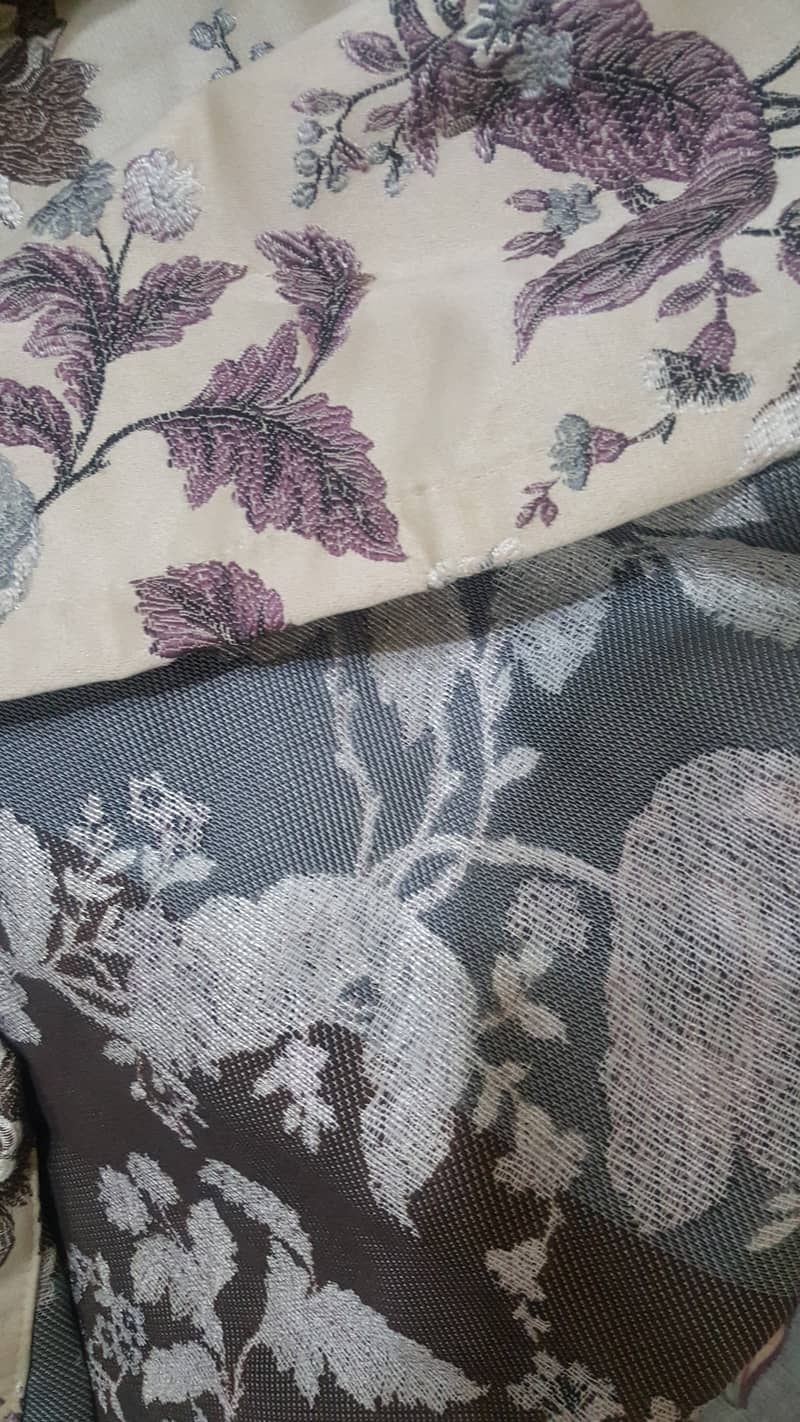 Curtains/Parday Total 4 Used for Only 2 Months (Like New) For Sale 2