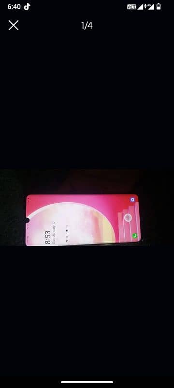 LG valvet 5G 128 GB NON PTA egde display finger 2