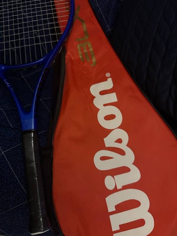 Wilson Proffesional racket. Wilson staff RF97 signatured. 1