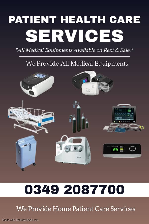 Hospital BED| Medical bed| Oxygen Cylinder |Oxygen Concentrator Rent 2