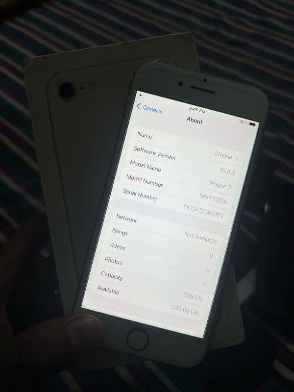 iPhone 7 256gb Pta Approved 1