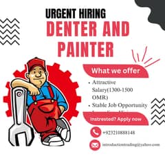 Denter painter job required