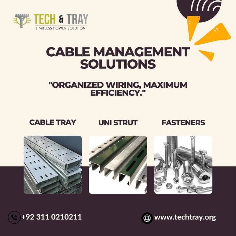 Cable Tray | Perforated, Ladder, Duct | Unistruts | Fasteners 0