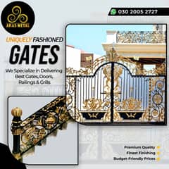 durable gates/ grills/ railings/  industrial doors