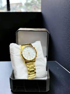 Gold watch