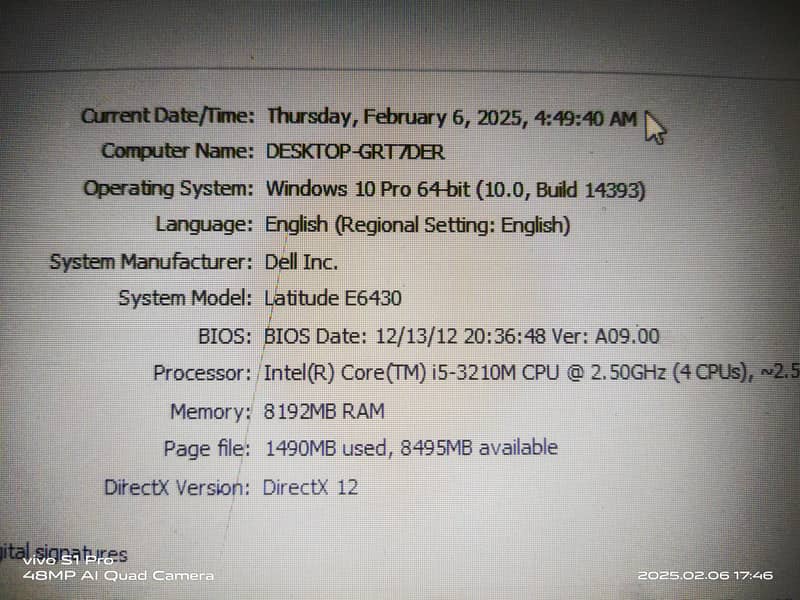 Dell lattiude E6430 laptop for sale 3