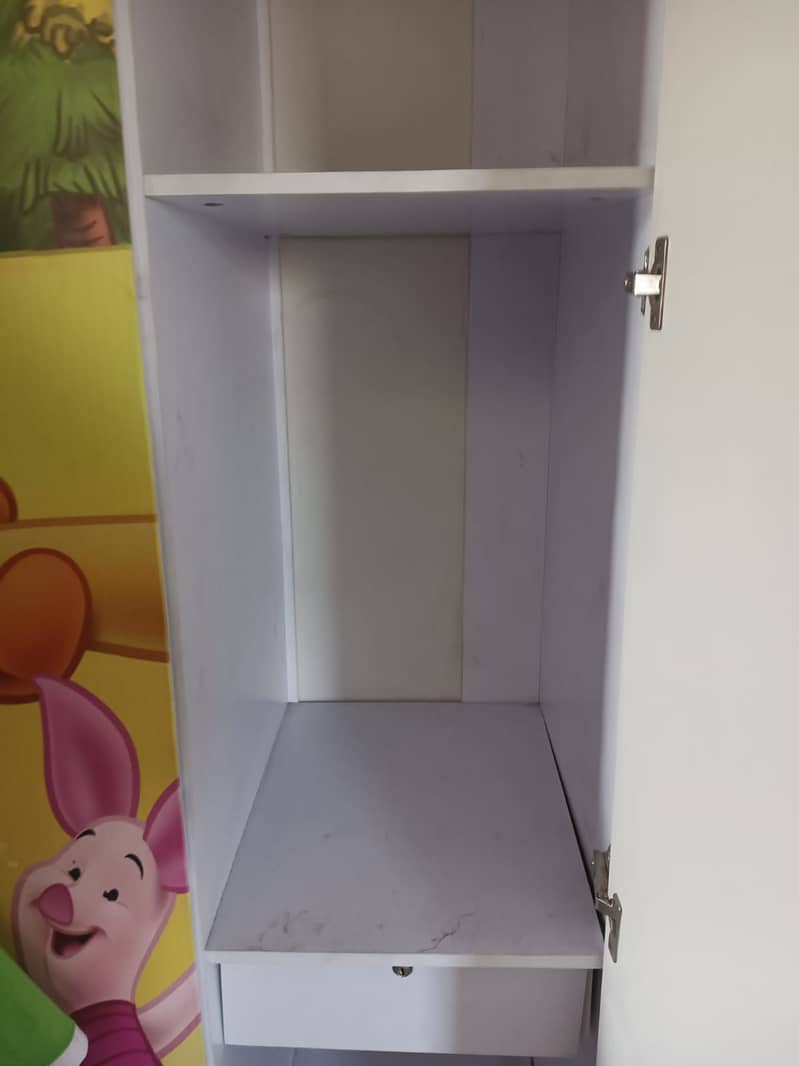 Kids 3 door Wardrobe - Cartoon cupboard 1