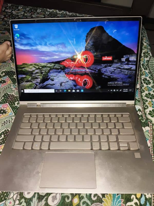 Lenovo i7 8 generation Touch screen No doubt All ok . with my warranty 1