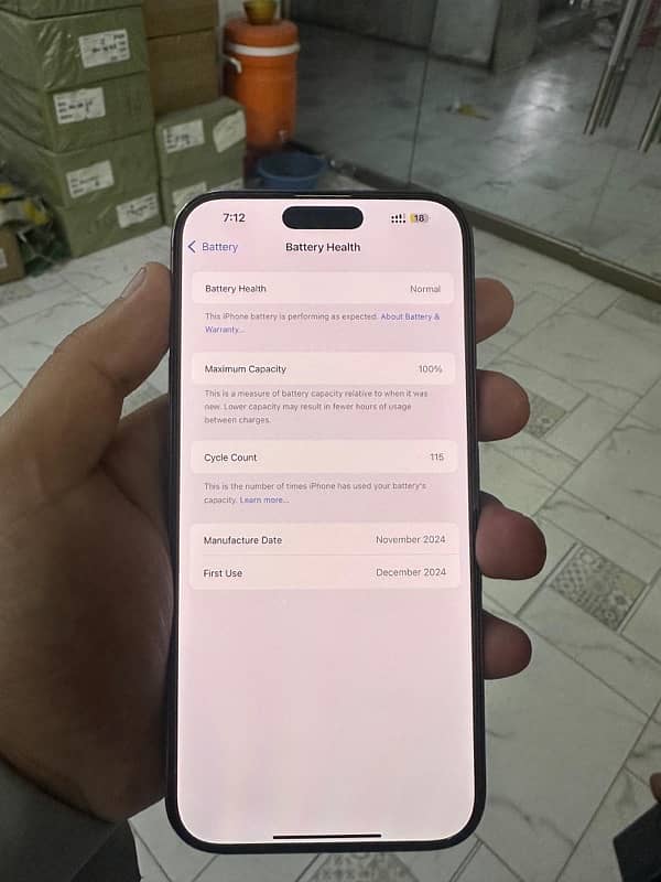 Iphone 16 Pro max HK PTA APPROVED 2