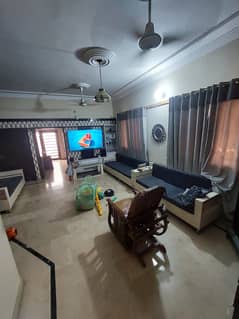 200 Square Yards Ground + One House For Sale In State Bank Society