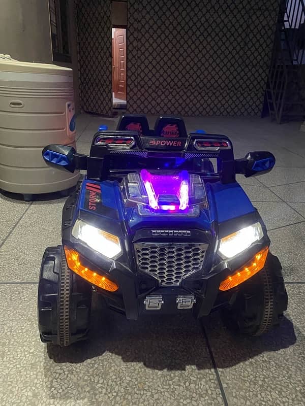 KIDS ELECTRIC JEEP 4