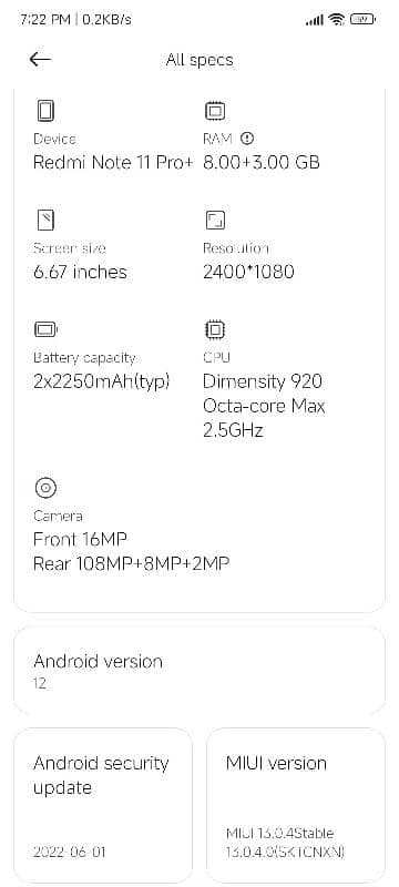 Redmi Note 11 Pro Plus-5G 6