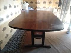 6 seater dining table without chairs