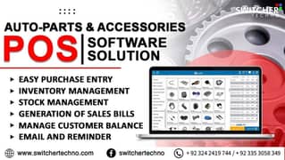 POS Software for Spare Parts, Electronic Shop - Point of Sale POS