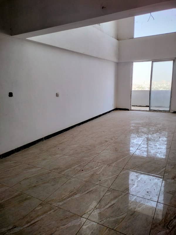 1st floor duplex 3 bedroom drawing lounge & study room flat for rent in block f north nazimabad 0