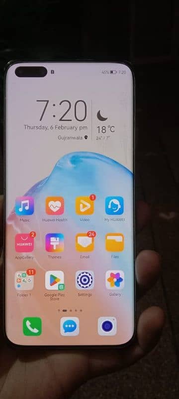 huawei p40 pro 50x zoom best Camra phone 8/256 ram NON PTA 1