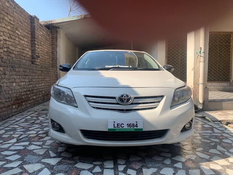 Toyota Corolla xli 2010 0