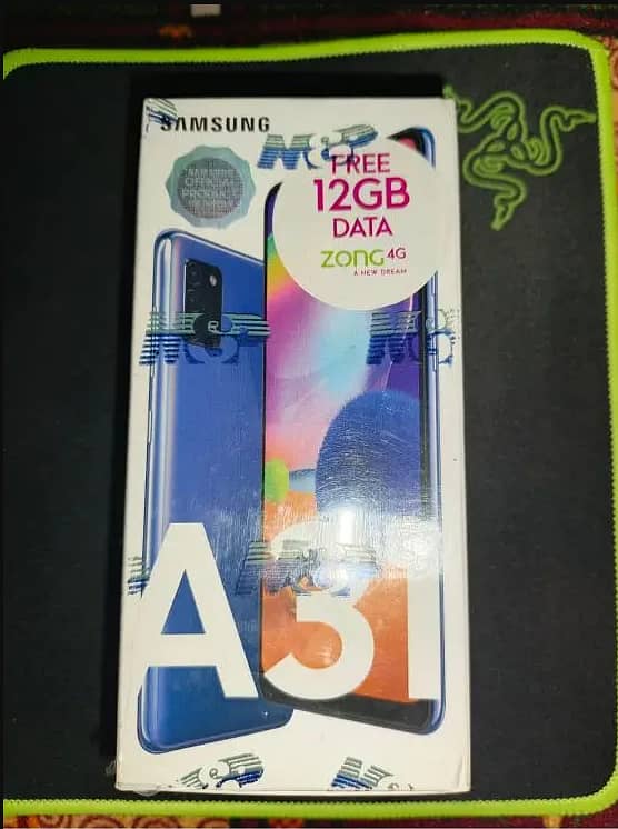 Samsung Mobile A31 WITH BOX OFFICIAL 7