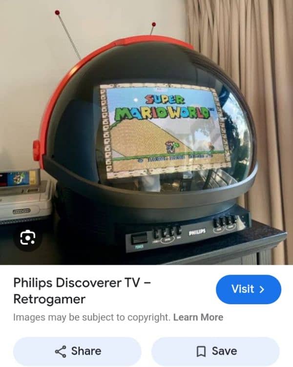 Philips tv 14 inch old and Antique 4