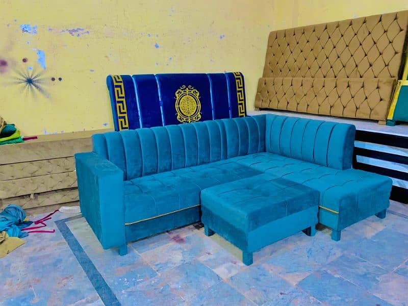 L shape corner sofa /5 seater sofa /5 seater sofa on very loww prices 4